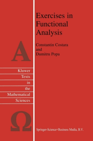 Omslagafbeelding: Exercises in Functional Analysis 9789048163991