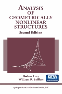 صورة الغلاف: Analysis of Geometrically Nonlinear Structures 2nd edition 9781402016547