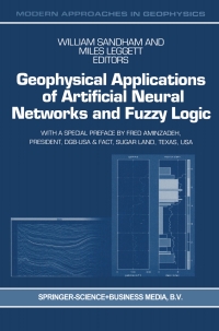 Cover image: Geophysical Applications of Artificial Neural Networks and Fuzzy Logic 1st edition 9781402017292
