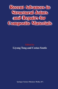 Cover image: Recent Advances in Structural Joints and Repairs for Composite Materials 1st edition 9781402013812