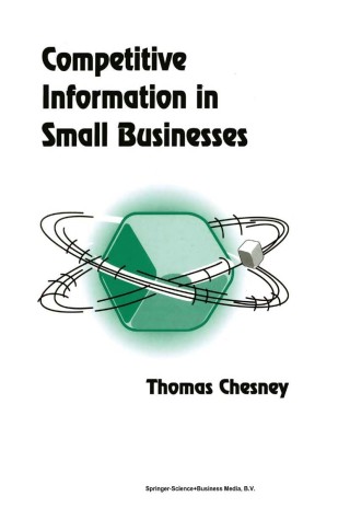 表紙画像: Competitive Information in Small Businesses 9781402011757
