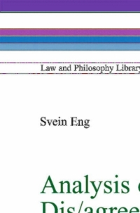 Imagen de portada: Analysis of Dis/agreement - with particular reference to Law and Legal Theory 9781402014901