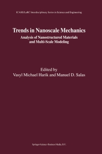 Cover image: Trends in Nanoscale Mechanics 1st edition 9789048164790