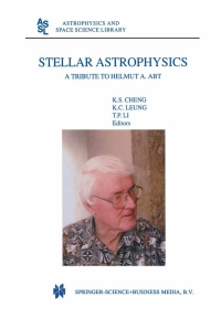 Titelbild: Stellar Astrophysics 1st edition 9781402016837