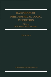 Imagen de portada: Handbook of Philosophical Logic 2nd edition 9781402005831