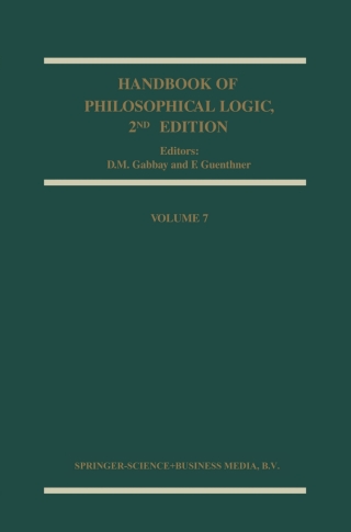 Cover image: Handbook of Philosophical Logic 2nd edition 9781402005992