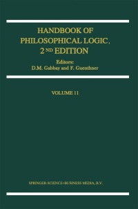 Titelbild: Handbook of Philosophical Logic 2nd edition 9781402019661