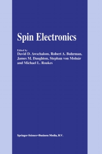 Cover image: Spin Electronics 1st edition 9781402018022