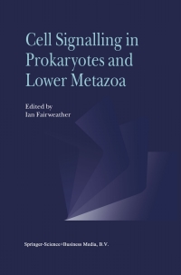 Titelbild: Cell Signalling in Prokaryotes and Lower Metazoa 1st edition 9781402017391