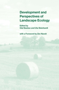 Cover image: Development and Perspectives of Landscape Ecology 1st edition 9781402009198