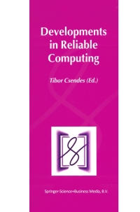 Cover image: Developments in Reliable Computing 1st edition 9780792360575