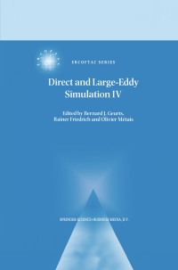 Imagen de portada: Direct and Large-Eddy Simulation IV 1st edition 9789401712637