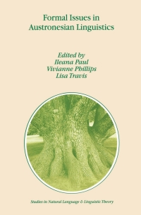 Imagen de portada: Formal Issues in Austronesian Linguistics 1st edition 9780792360681