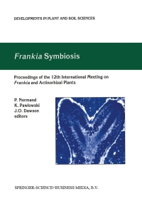 Cover image: Frankia Symbiosis 1st edition 9781402015199