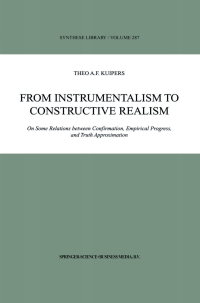 Cover image: From Instrumentalism to Constructive Realism 9780792360865