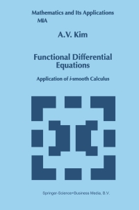 Cover image: Functional Differential Equations 9780792356899