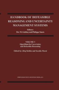صورة الغلاف: Handbook of Defeasible Reasoning and Uncertainty Management Systems 1st edition 9780792366720