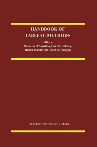 Immagine di copertina: Handbook of Tableau Methods 1st edition 9780792356271