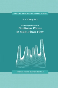 Titelbild: IUTAM Symposium on Nonlinear Waves in Multi-Phase Flow 1st edition 9780792364542