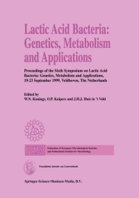 Cover image: Lactic Acid Bacteria: Genetics, Metabolism and Applications 1st edition 9780792359531