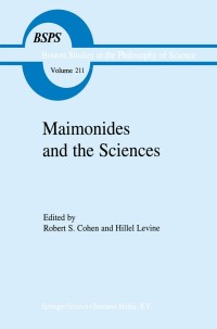 Cover image: Maimonides and the Sciences 1st edition 9780792360537