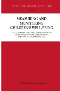 Cover image: Measuring and Monitoring Children’s Well-Being 9780792367895