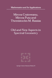 Cover image: Old and New Aspects in Spectral Geometry 9789048158379