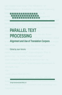 Cover image: Parallel Text Processing 1st edition 9780792365464