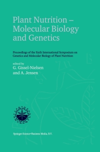 Immagine di copertina: Plant Nutrition — Molecular Biology and Genetics 1st edition 9789401726856