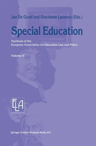 Imagen de portada: Special Education 1st edition 9781402015458