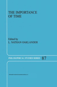 Cover image: The Importance of Time 1st edition 9781402000621