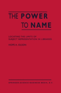 Cover image: The Power to Name 9781402007767