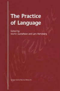 表紙画像: The Practice of Language 1st edition 9781402006913