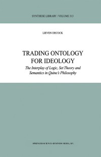 Cover image: Trading Ontology for Ideology 9781402008658