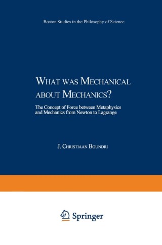 Cover image: What was Mechanical about Mechanics 9789048159253