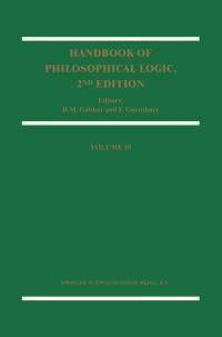 Imagen de portada: Handbook of Philosophical Logic 2nd edition 9781402016448