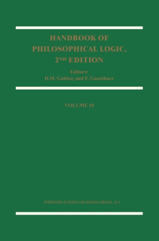 Cover image: Handbook of Philosophical Logic 2nd edition 9781402016448