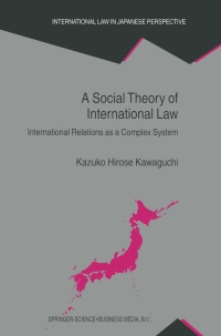 Titelbild: A Social Theory of International Law 9789401746724