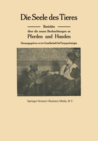 Cover image: Die Seele des Tieres 2nd edition 9789401764193