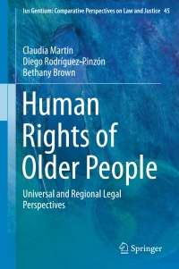 Imagen de portada: Human Rights of Older People 9789401771849