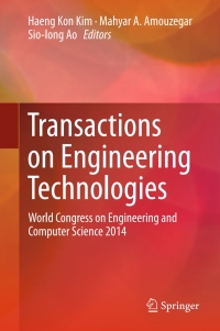 صورة الغلاف: Transactions on Engineering Technologies 9789401772358