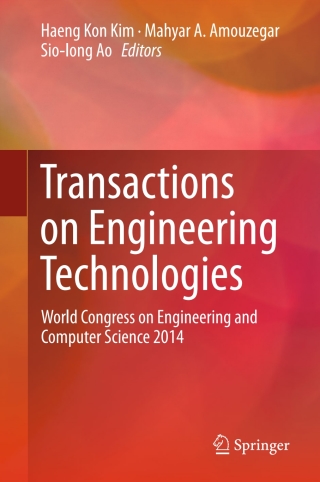 Imagen de portada: Transactions on Engineering Technologies 9789401772358