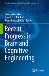 Titelbild: Recent Progress in Brain and Cognitive Engineering 9789401772389