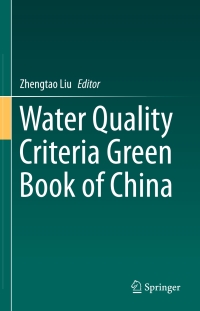 Titelbild: Water Quality Criteria Green Book of China 9789401772693