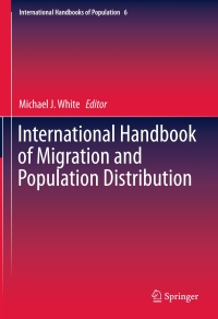صورة الغلاف: International Handbook of Migration and Population Distribution 9789401772815