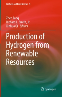 Cover image: Production of Hydrogen from Renewable Resources 9789401773294