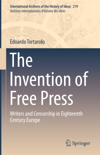 Cover image: The Invention of Free Press 9789401773454