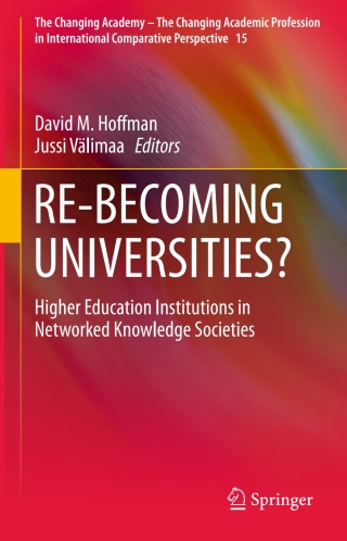 Omslagafbeelding: RE-BECOMING UNIVERSITIES? 9789401773683