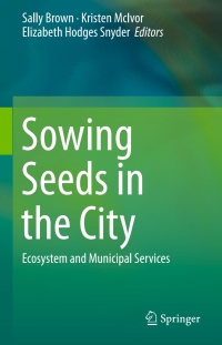 صورة الغلاف: Sowing Seeds in the City 9789401774512