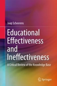 Omslagafbeelding: Educational Effectiveness and Ineffectiveness 9789401774574